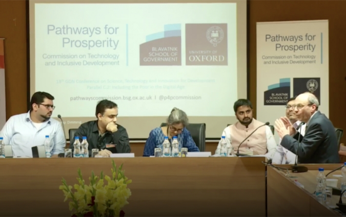 Panel at Pathways Event, New Delhi