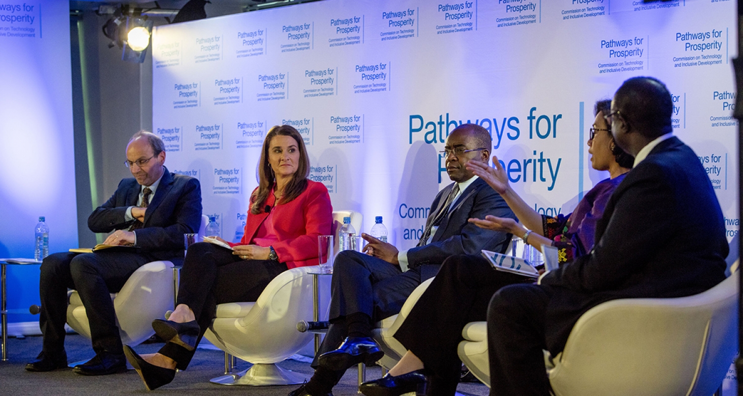 Pathways For Prosperitys Official Launch How Can Emerging Technologies Benefit The Poorest 